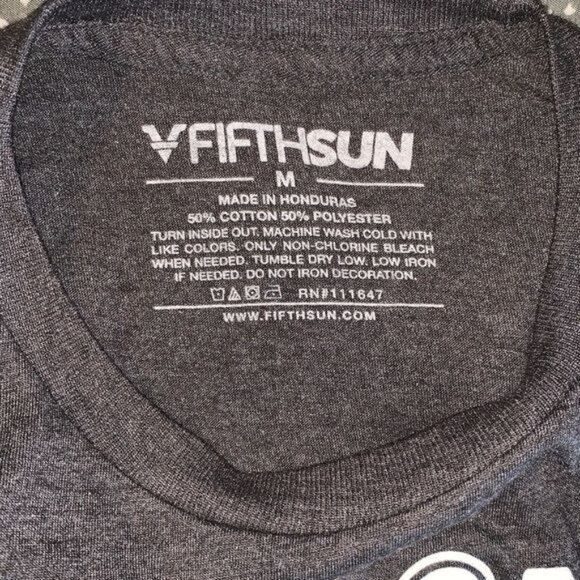 Fifth Sun "Gaming Makes Me Happy" Graphic T-Shirt Medium Gray Cotton/Polyester - Picture 2 of 7